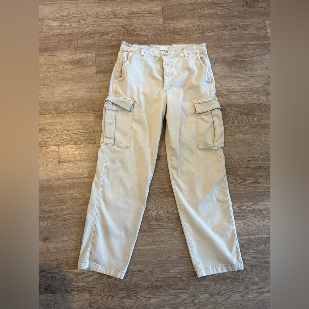 Madewell Men's Light Tan Cargo Pants